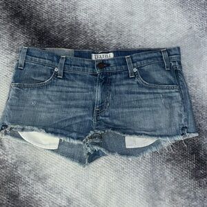 Women's Blue Denim Shorts